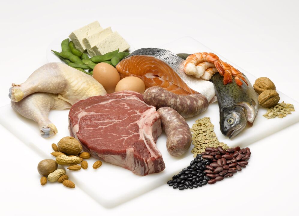 Белковая диета основана на употреблении продуктов питания, содержащих белок